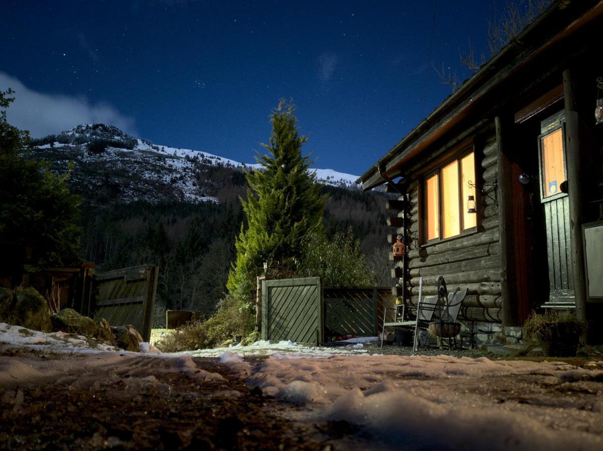 An Carraig Log Cabin Strathyre Kültér fotó