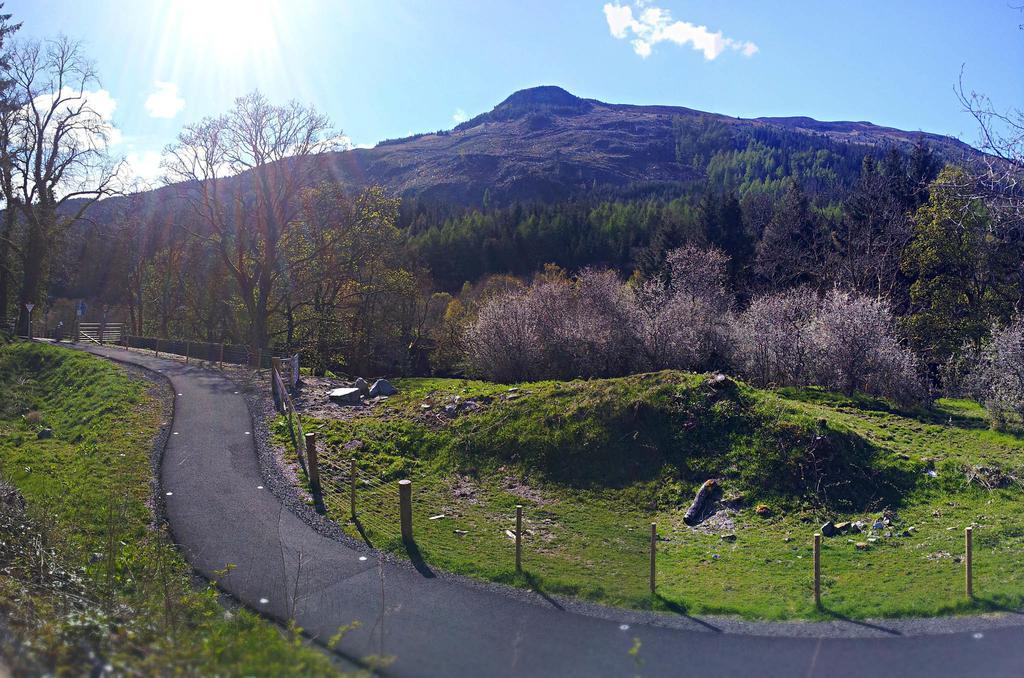 An Carraig Log Cabin Strathyre Kültér fotó